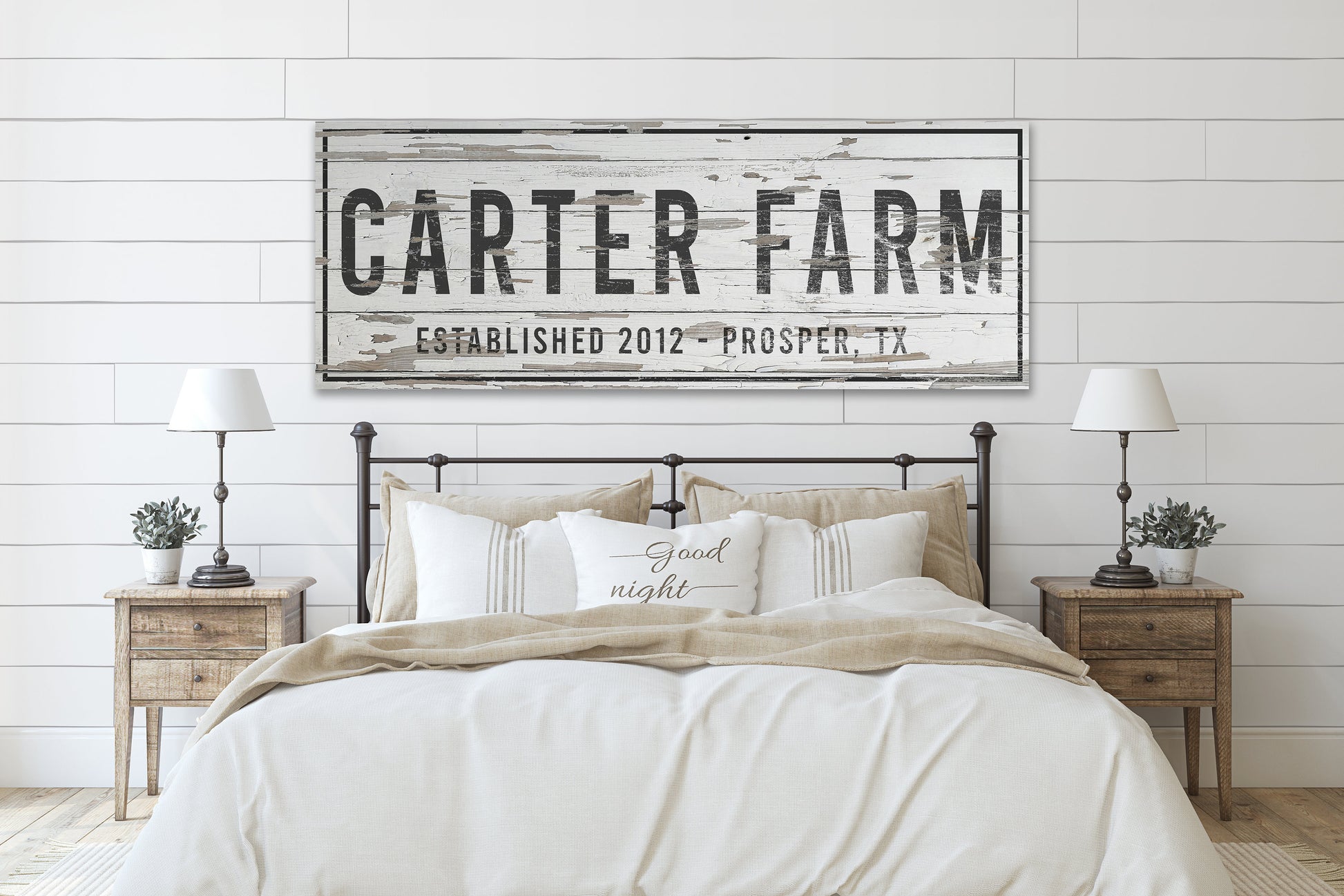 Personalized Farm Sign, Custom Wedding Gift, Housewarming Gift, Custom Farmhouse Sign, Custom Name Sign, Canvas Print, Farmhouse Decor