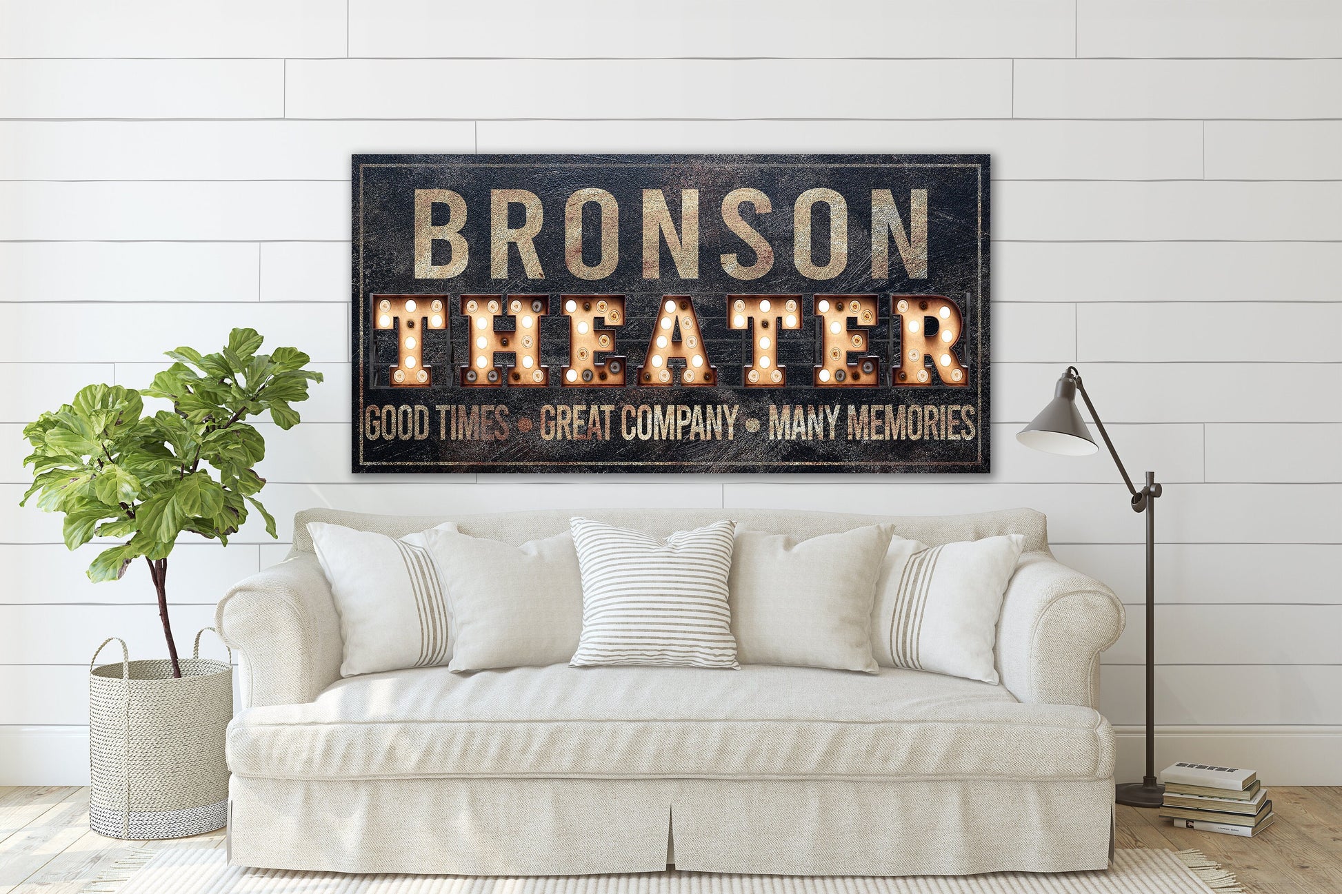 Custom Theater Sign, Personalized Theater Decor, Marquee Movie Sign, Custom Theater Sign, Game Room Sign, Media Room, Man Cave